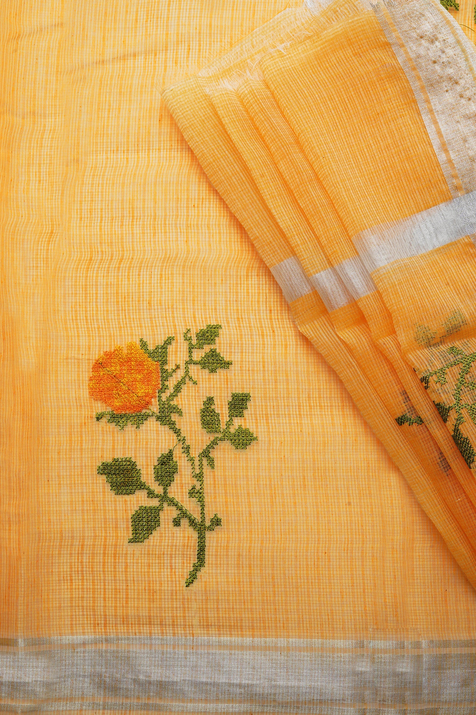 Teejh Sriya Kota Embroidered Saree