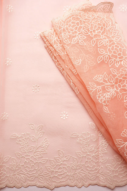Teejh Oshma Embroidered Organza Saree