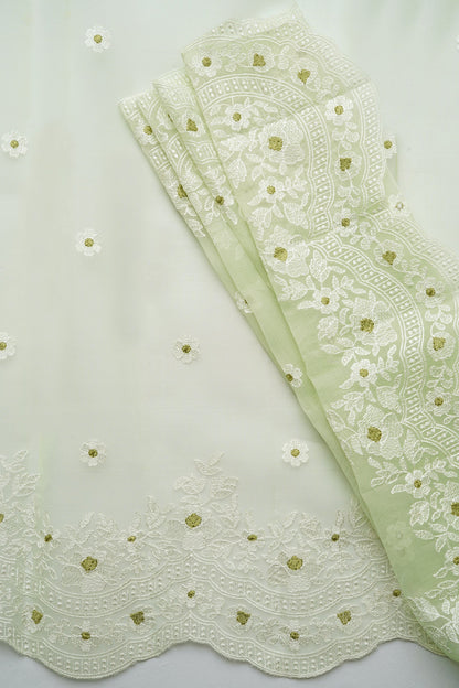 Teejh Vaishaka Embroidered Organza Saree