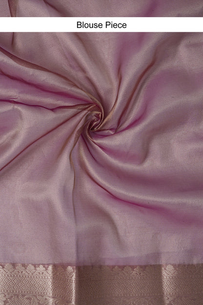 Manikarnika Magenta Banarasi Tissue Saree