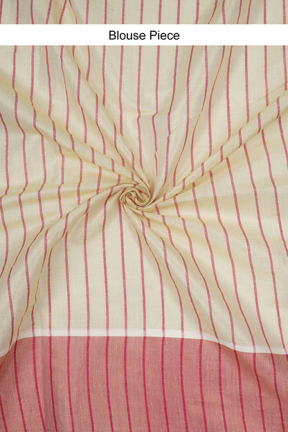Teejh Chaliyar Kerala Tissue Pink Saree