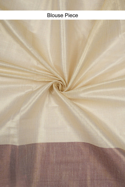 Teejh Vamanpuram Kerala Tissue Violet Saree