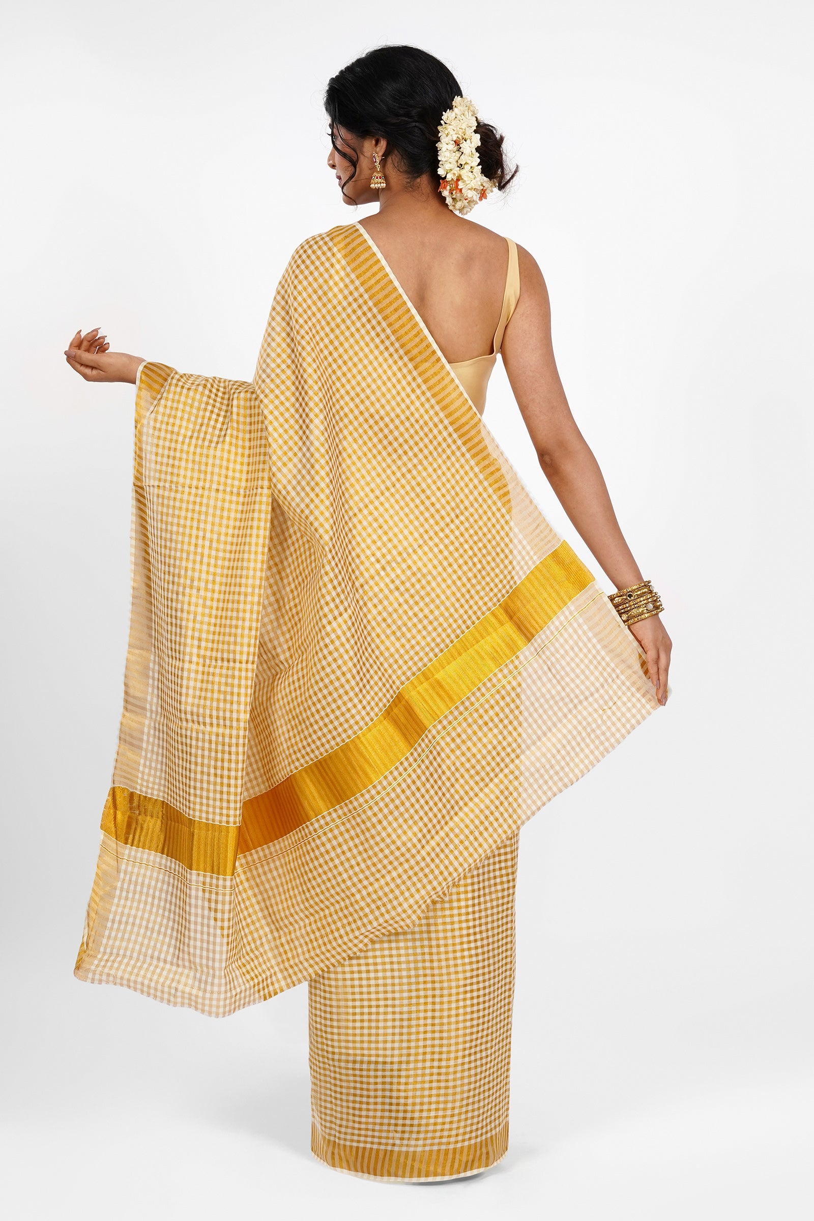 Teejh Kasargod Kerala Tissue Cotton Saree