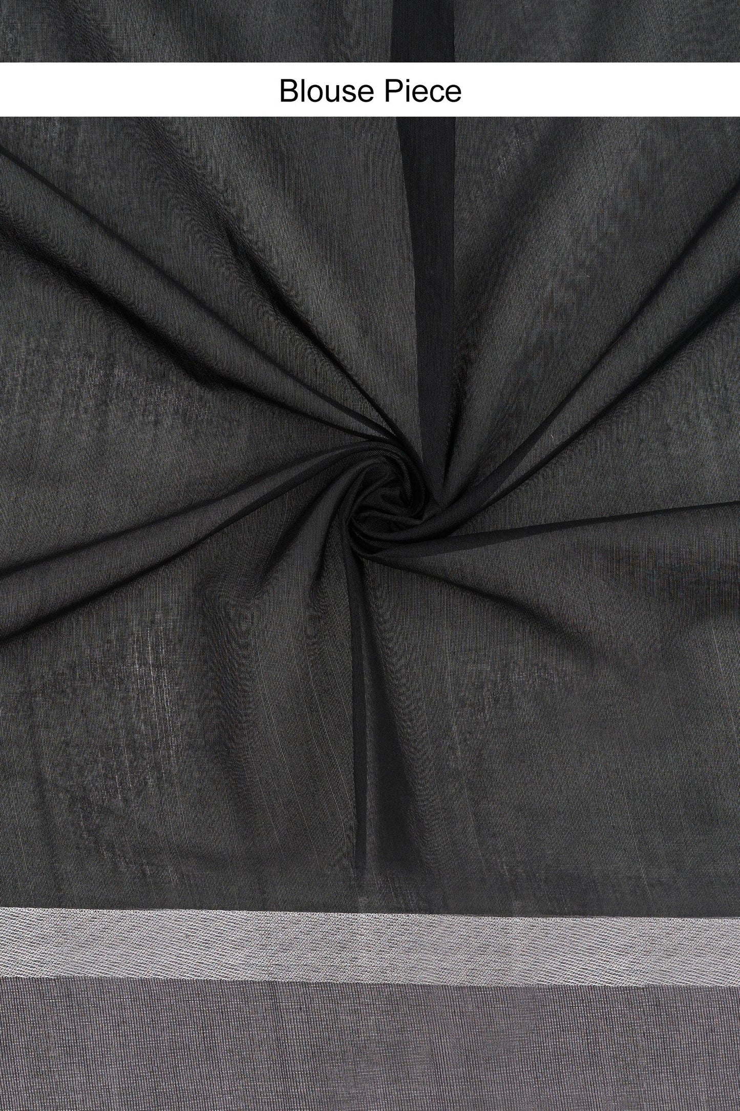 Teejh Fateh  Silk Cotton Black saree