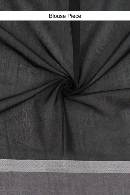 Teejh Fateh  Silk Cotton Black saree