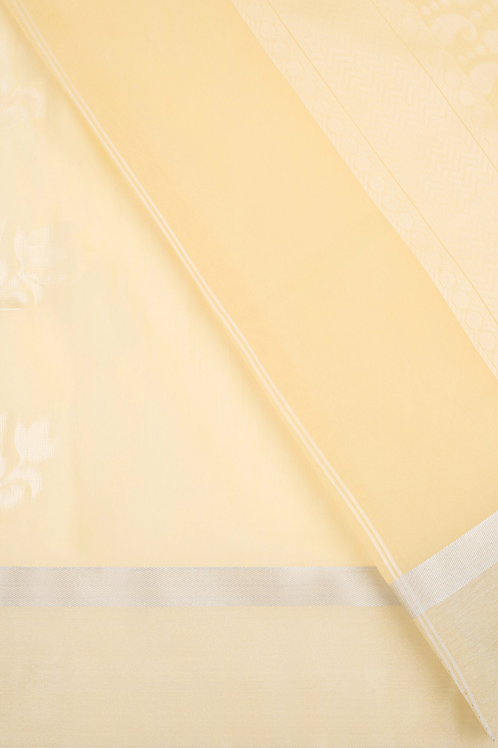 Teejh Kolleru Silk Cotton Beige saree