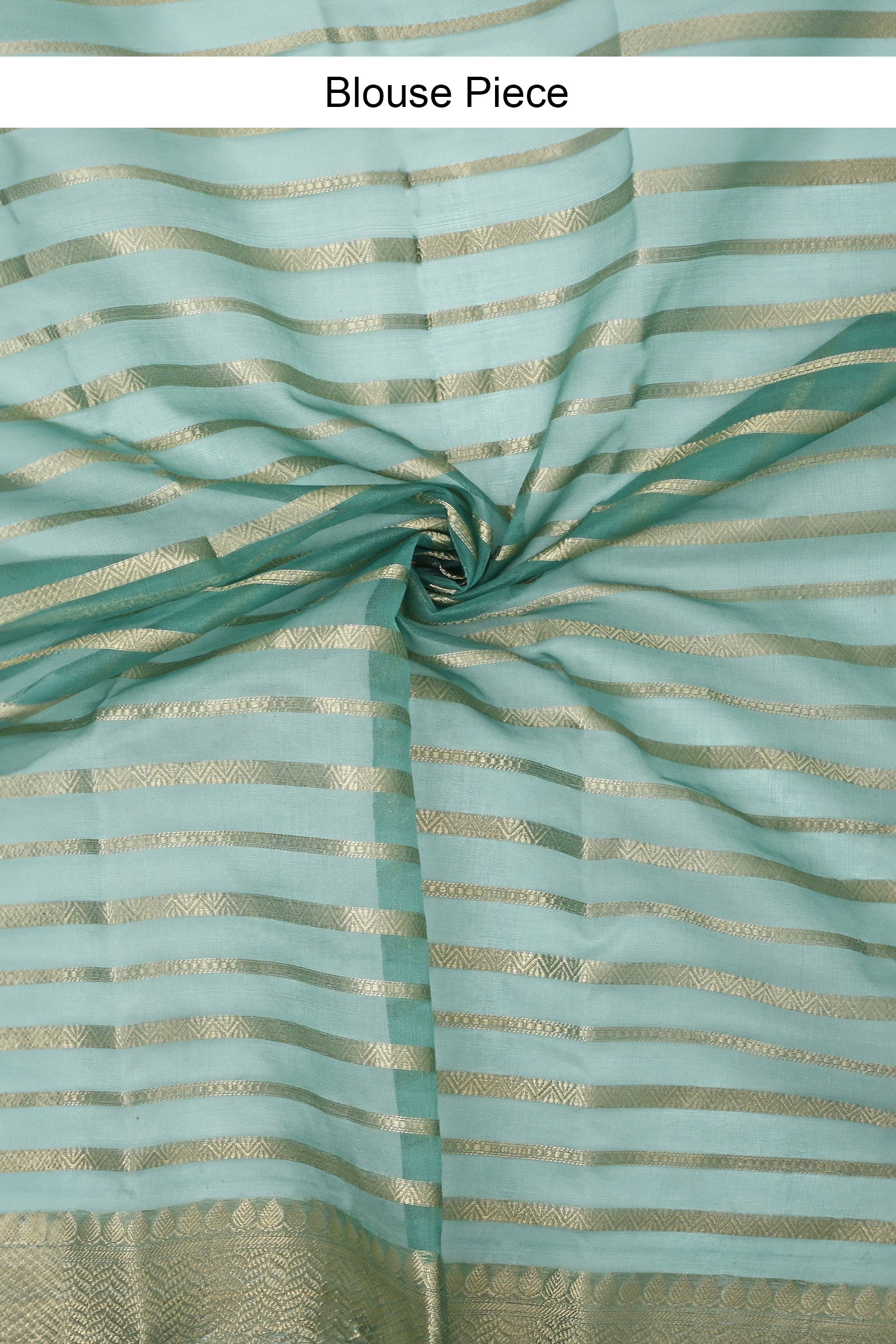 Teejh Mahee Turquoise Organza Lining Saree