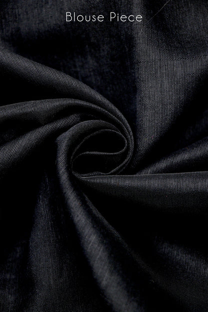 Teejh Chaandini Raat Cotton Silk Zari Saree