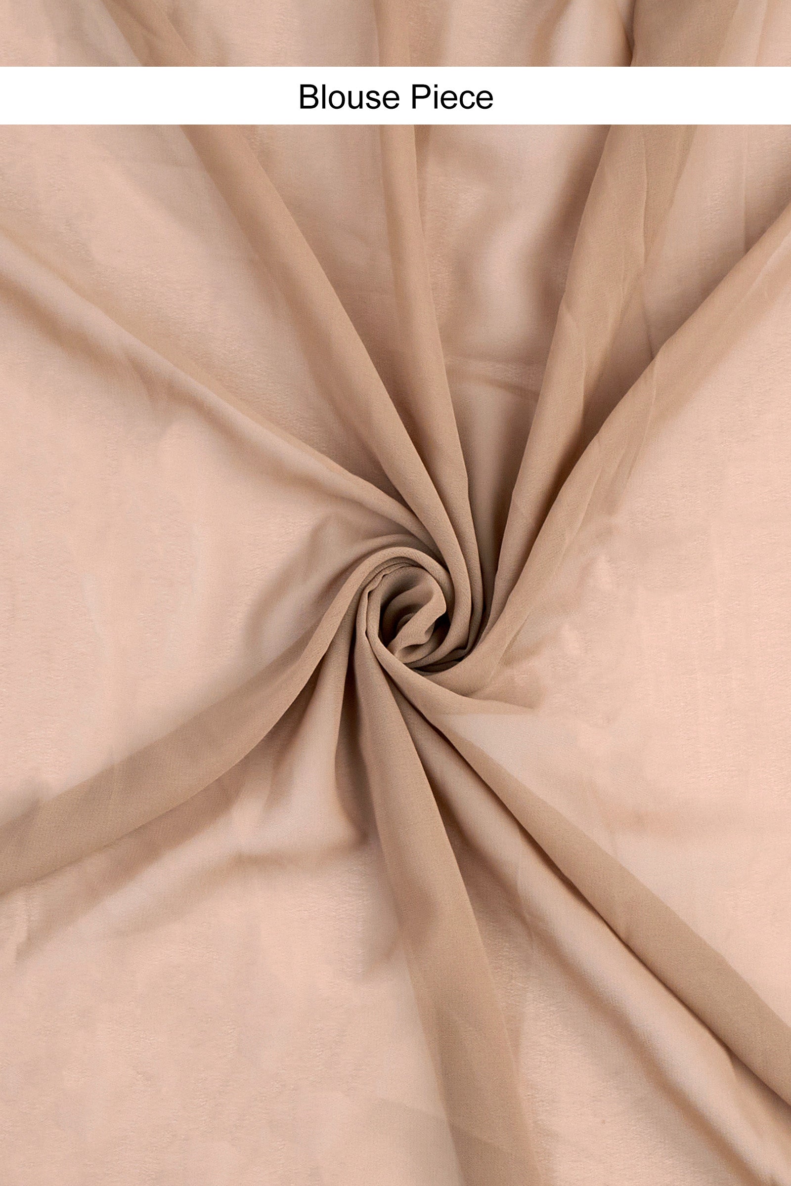 Teejh Chamkila Taupe Georgette Saree