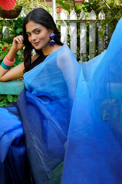 Teejh Gauravi Ombre Organza Saree