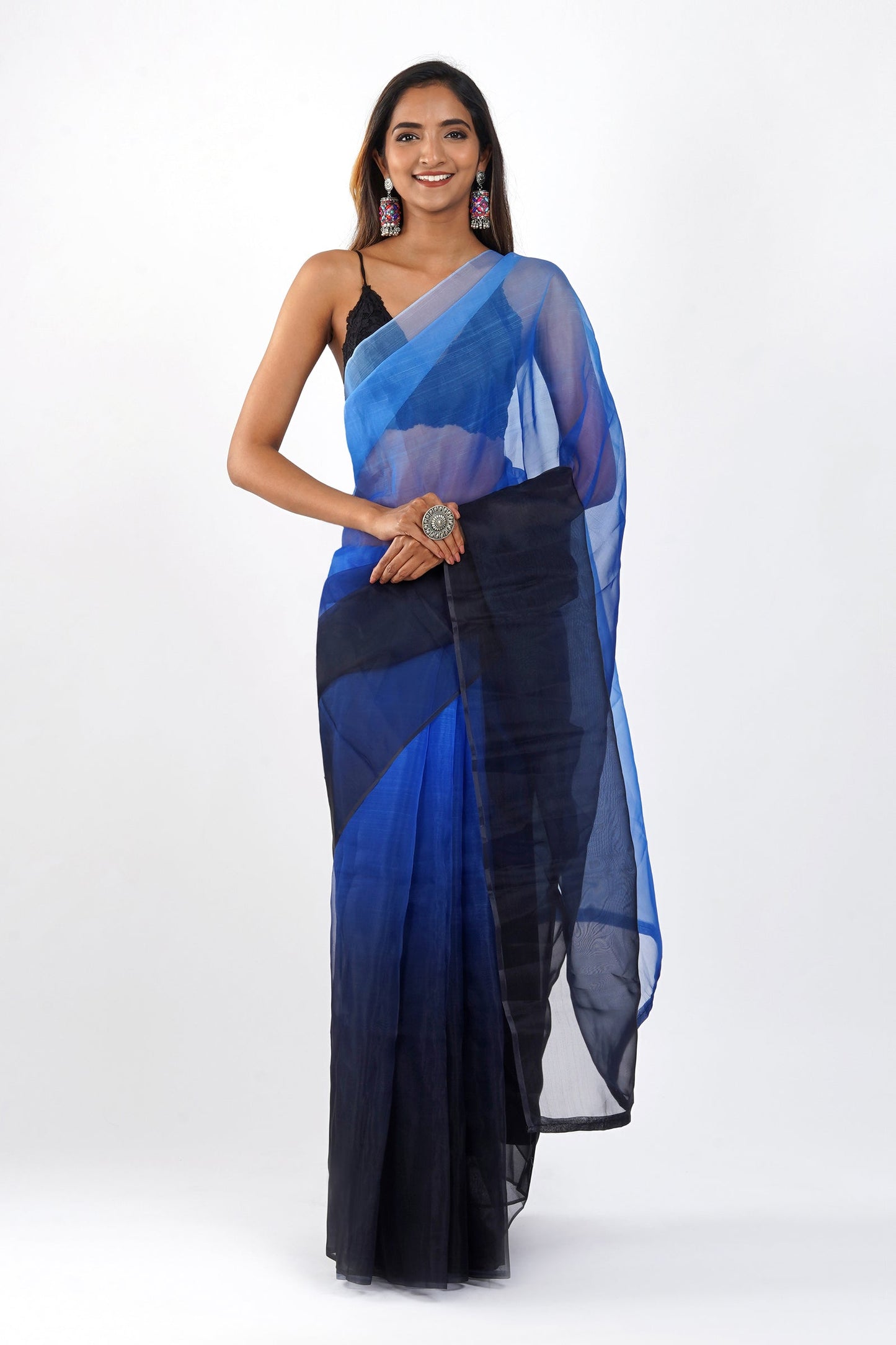 Teejh Gauravi Ombre Organza Saree