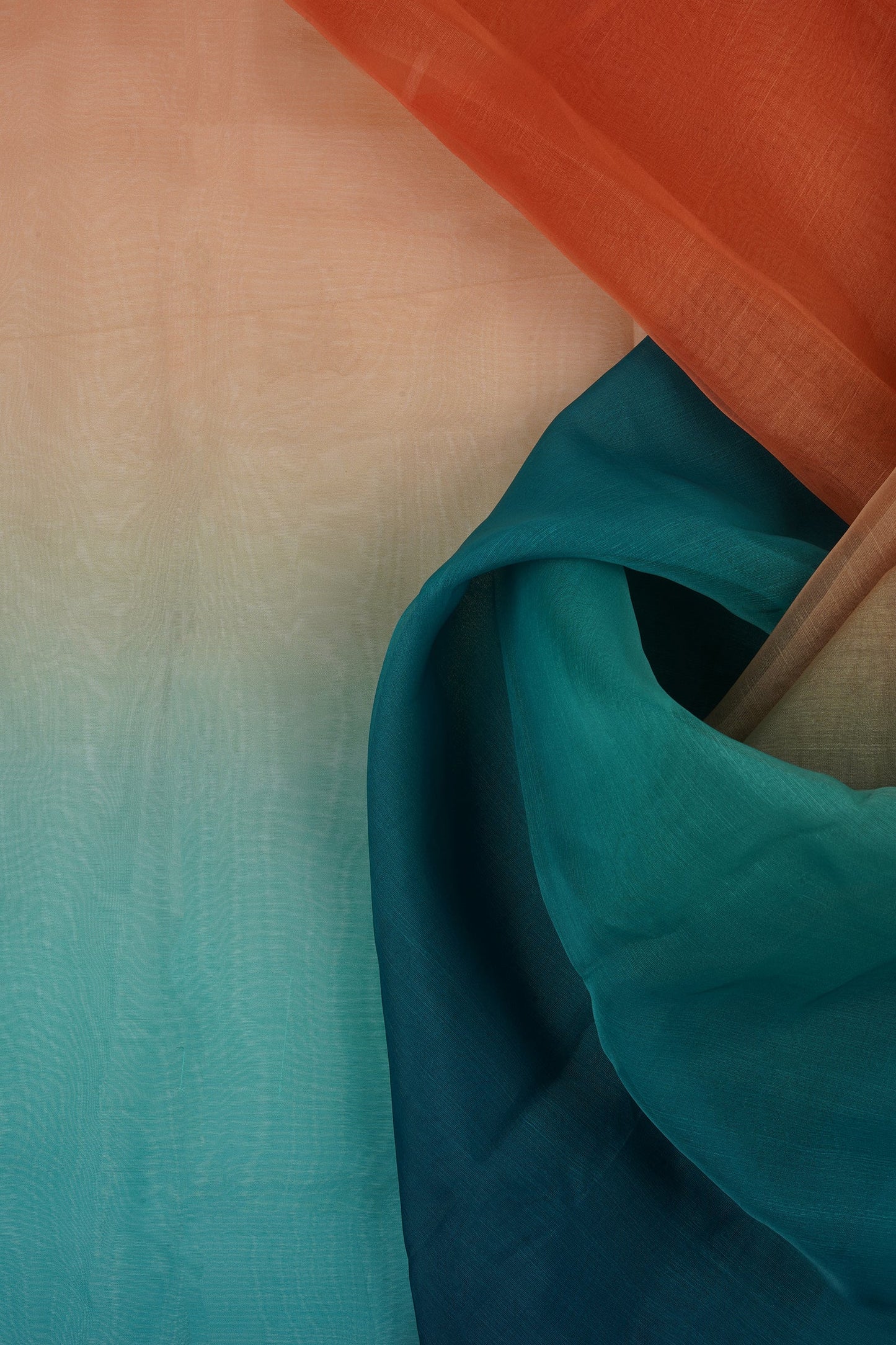 Teejh Chaayal Ombre Organza Saree
