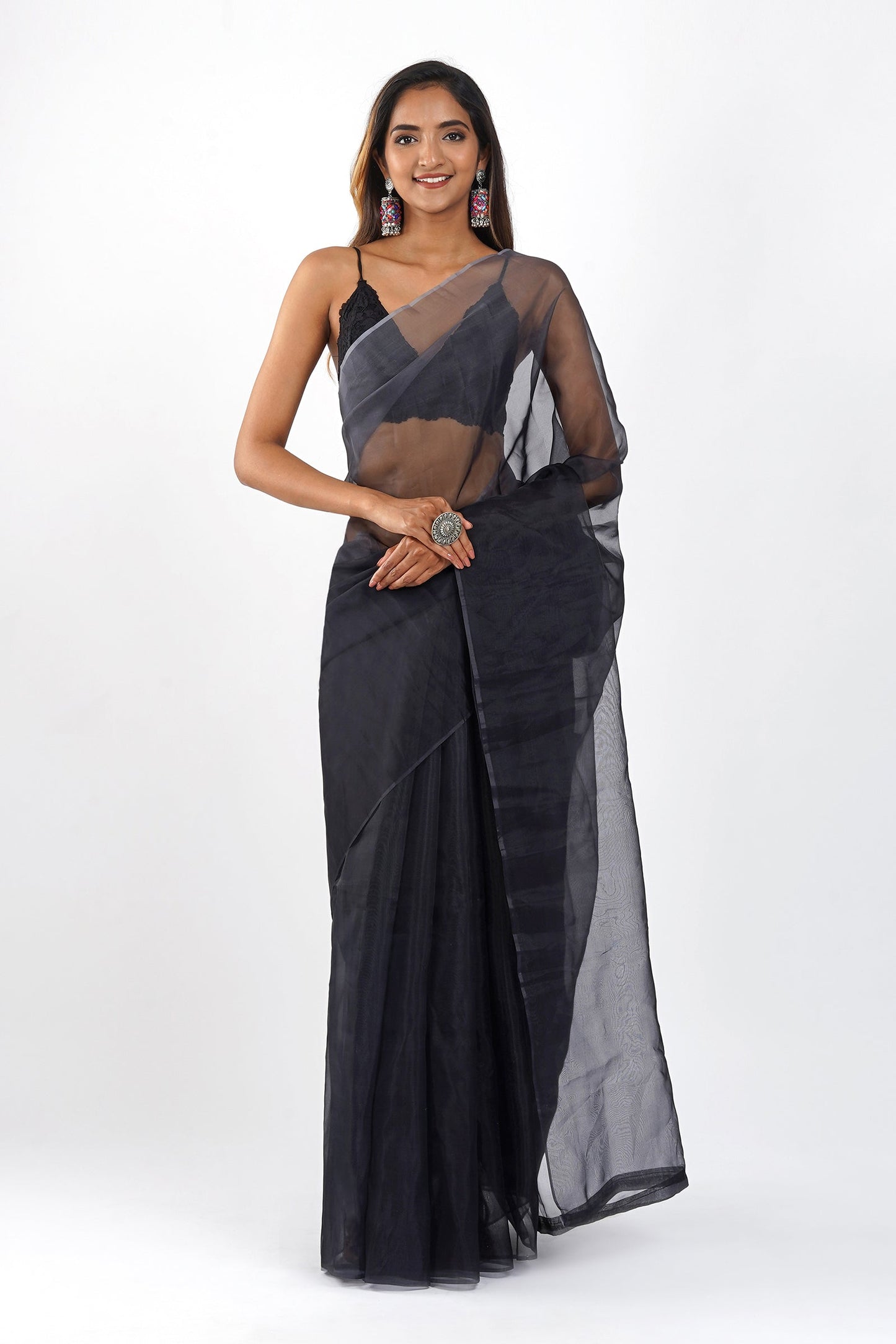 Teejh Samar Ombre Organza Saree