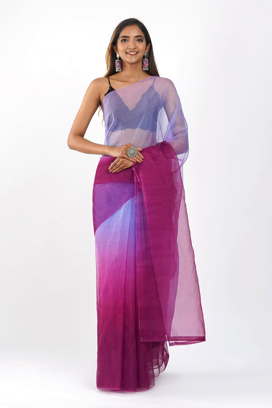 Teejh Zeeva Ombre Organza Saree