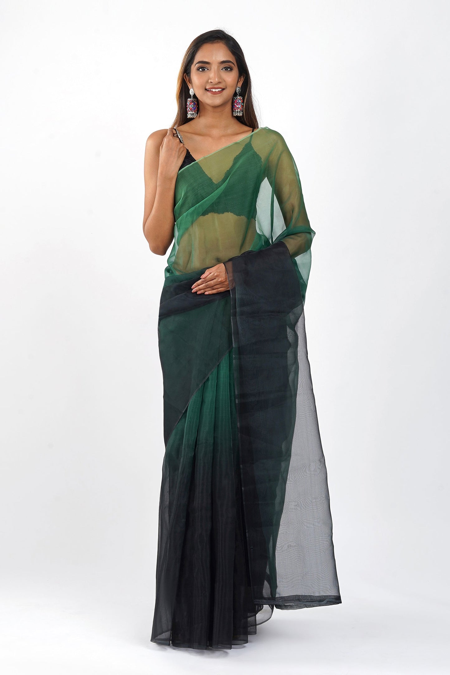 Teejh Miyra Ombre Organza Saree