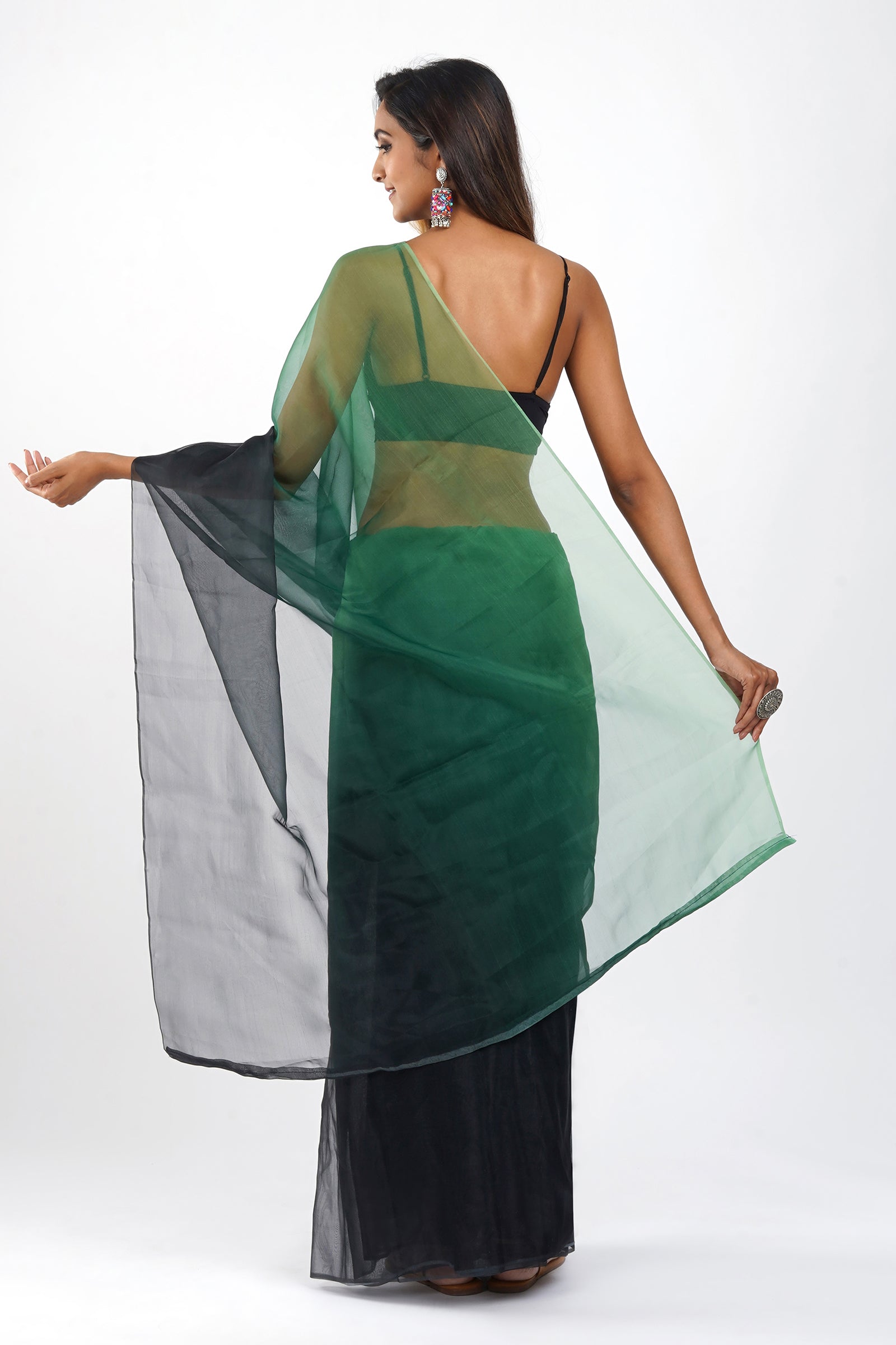 Teejh Miyra Ombre Organza Saree