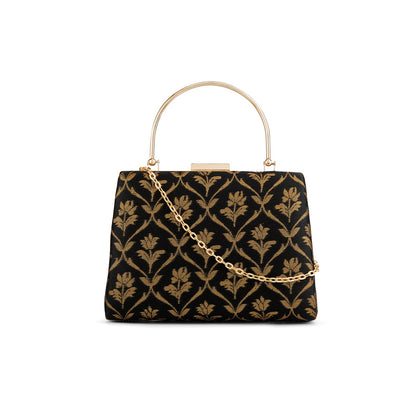 Teejh Asin Brocade Clutch