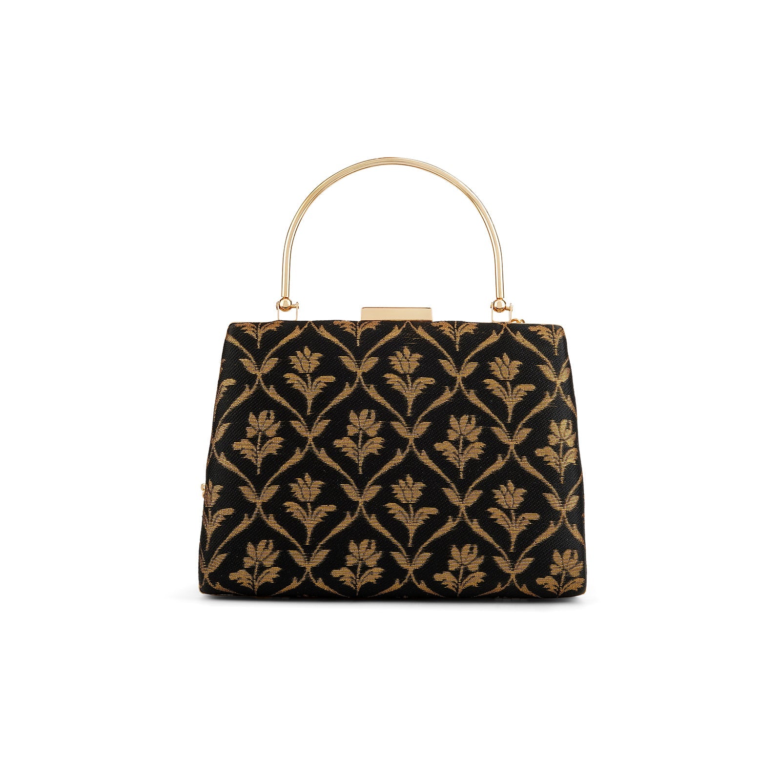 Teejh Asin Brocade Clutch