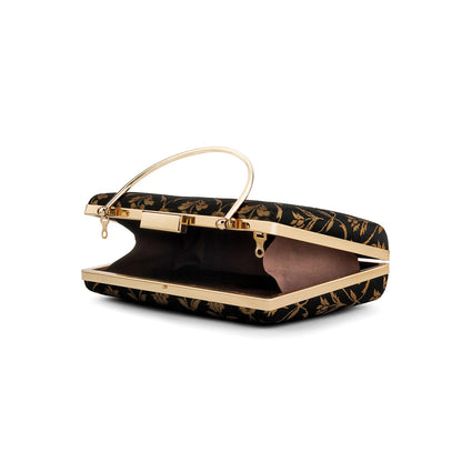 Teejh Asin Brocade Clutch