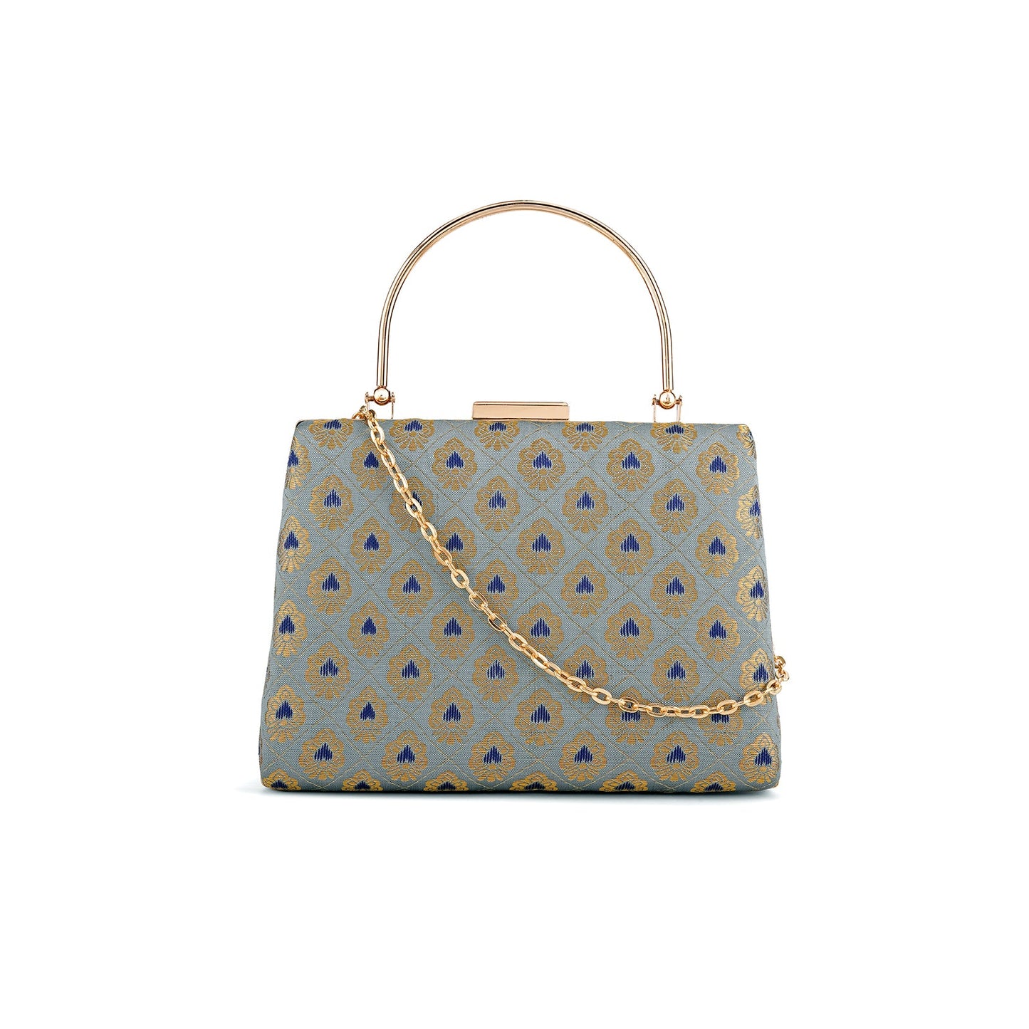 Teejh Shreyansha Brocade Clutch