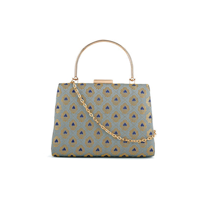Teejh Shreyansha Brocade Clutch
