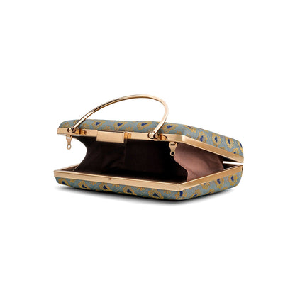 Teejh Shreyansha Brocade Clutch