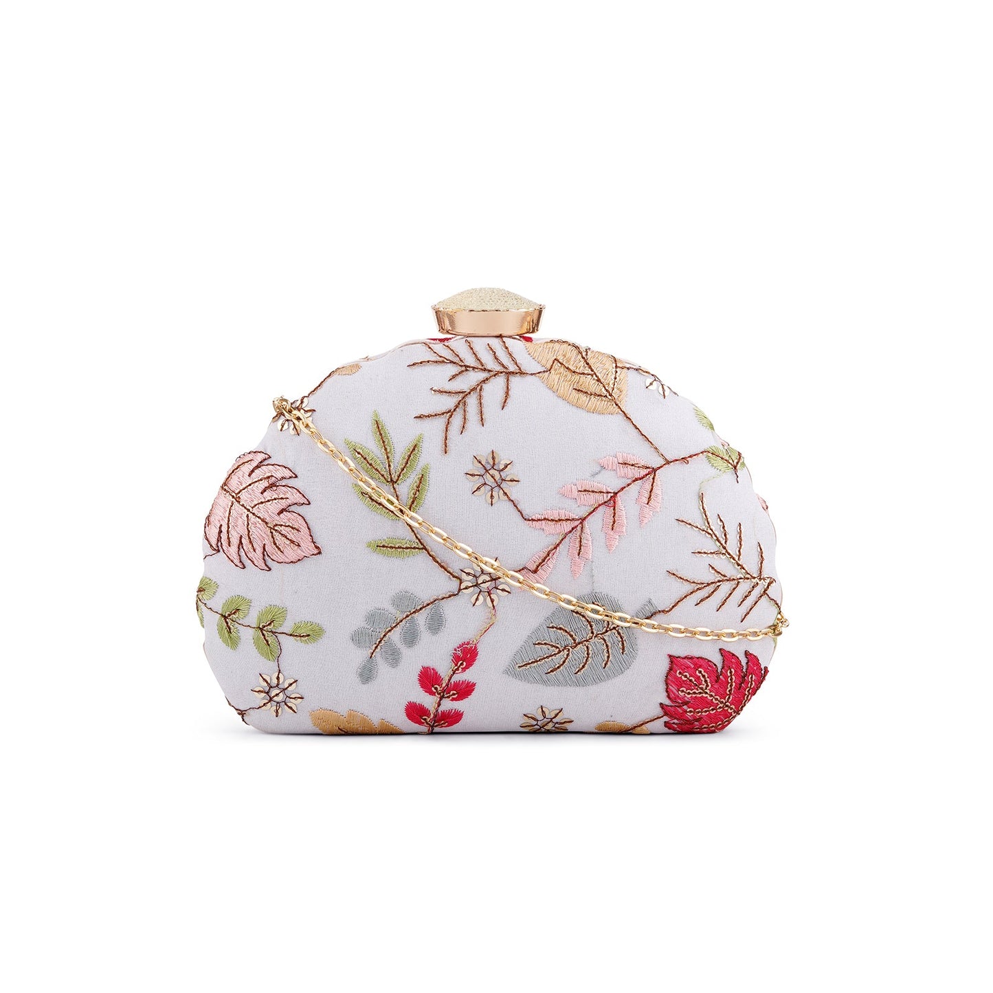 Teejh Shaheen Threadwork Clutch