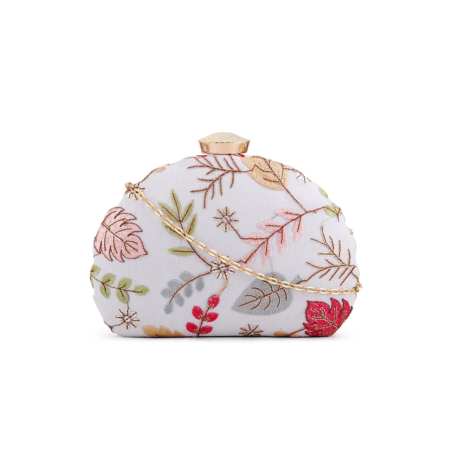 Teejh Shaheen Threadwork Clutch
