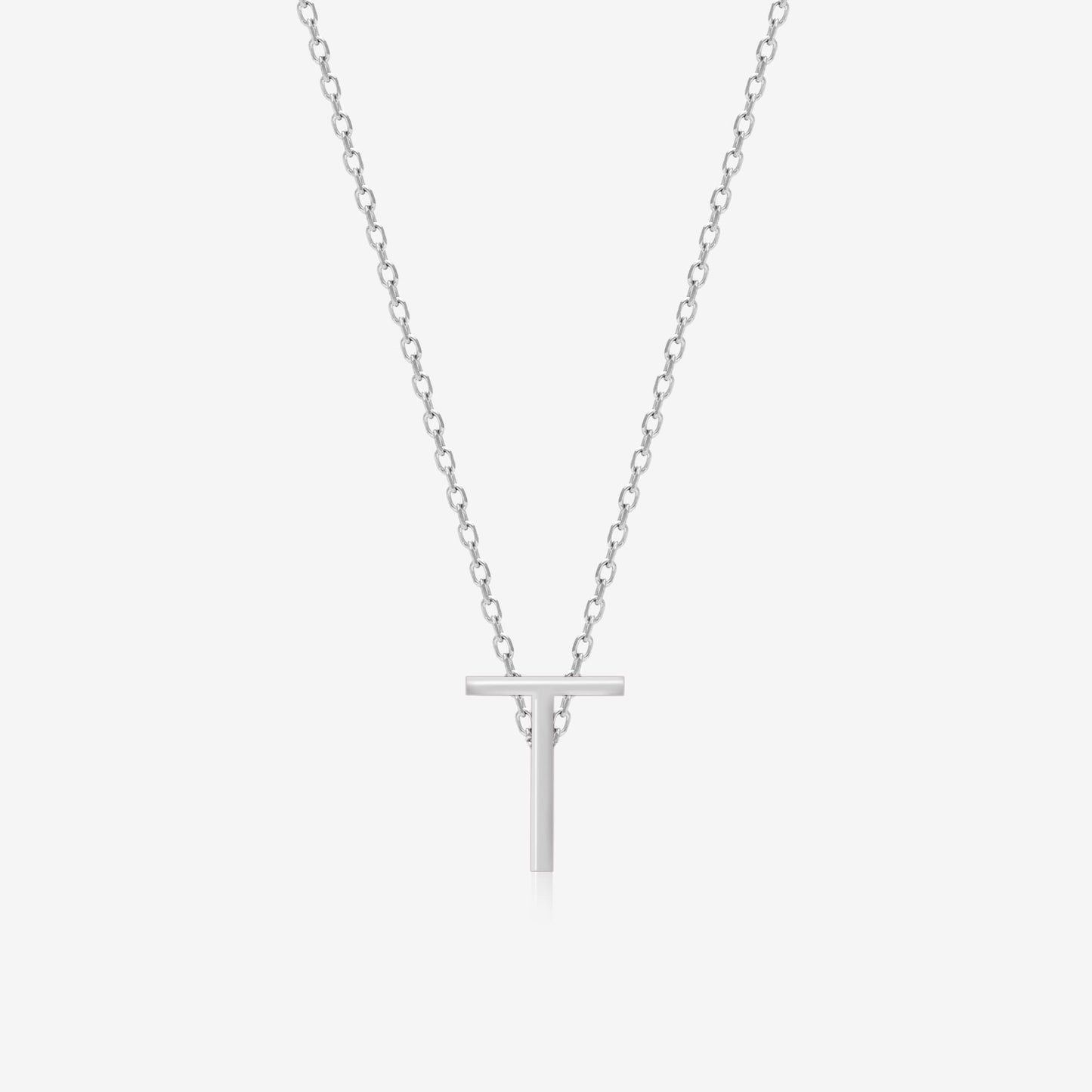 Timeless T Initial Necklace