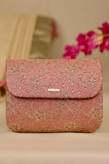 AMYRA - Tarang Flapover Bag - Pink