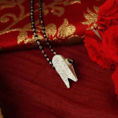 Thennamara Thoppai Design Silver Mangalsutra