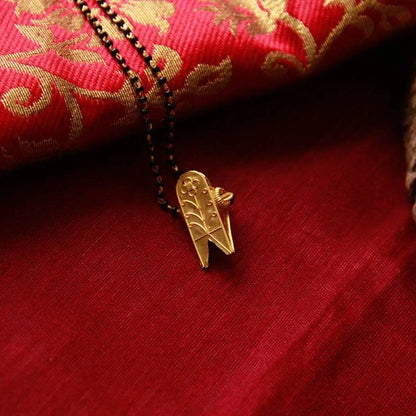 Thennamara Thoppai Design Silver Mangalsutra
