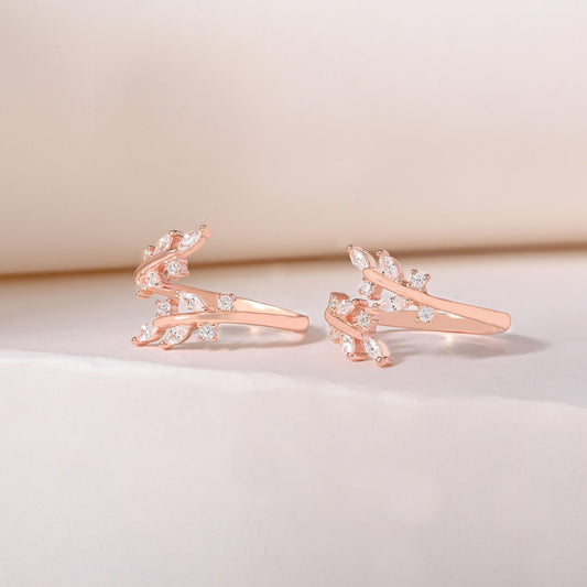 silver toe rings