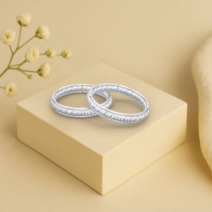 92.5 Sterling Silver Twisted Wire Toe Ring