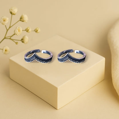 92.5 Sterling Silver BOHO Venki toe rings