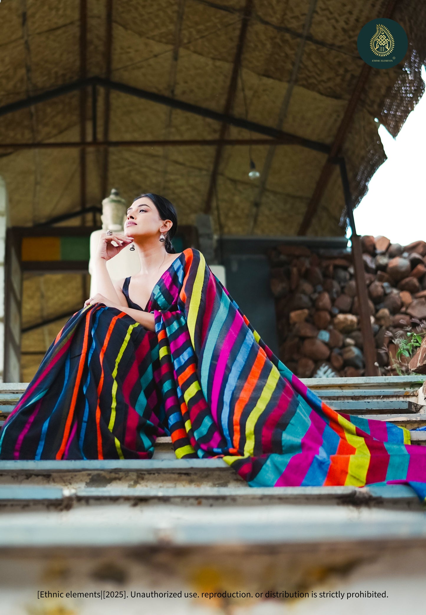 Mul Cotton Saree - Navrang Leela