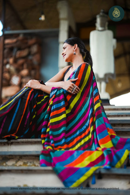 Mul Cotton Saree - Navrang Leela