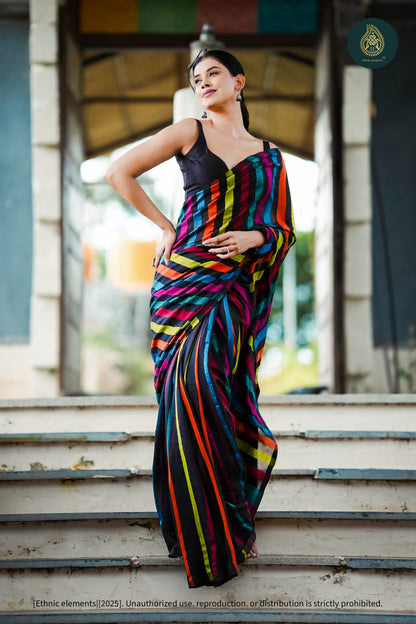 Mul Cotton Saree - Navrang Leela