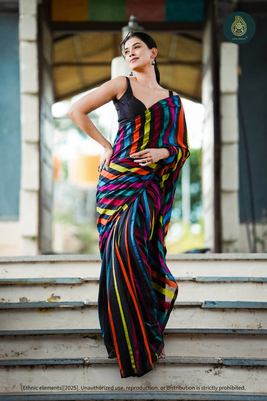 Mul Cotton Saree - Navrang Leela