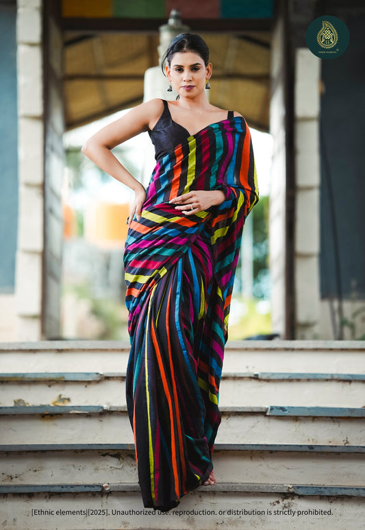 Mul Cotton Saree - Navrang Leela