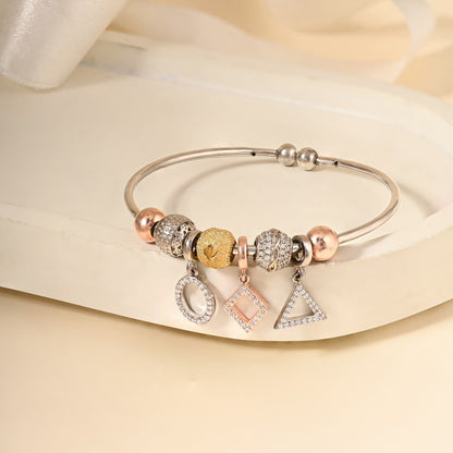 Multiclored Charms Adjustable Kada