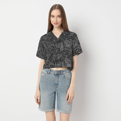 Regular Fit Printed Shirt