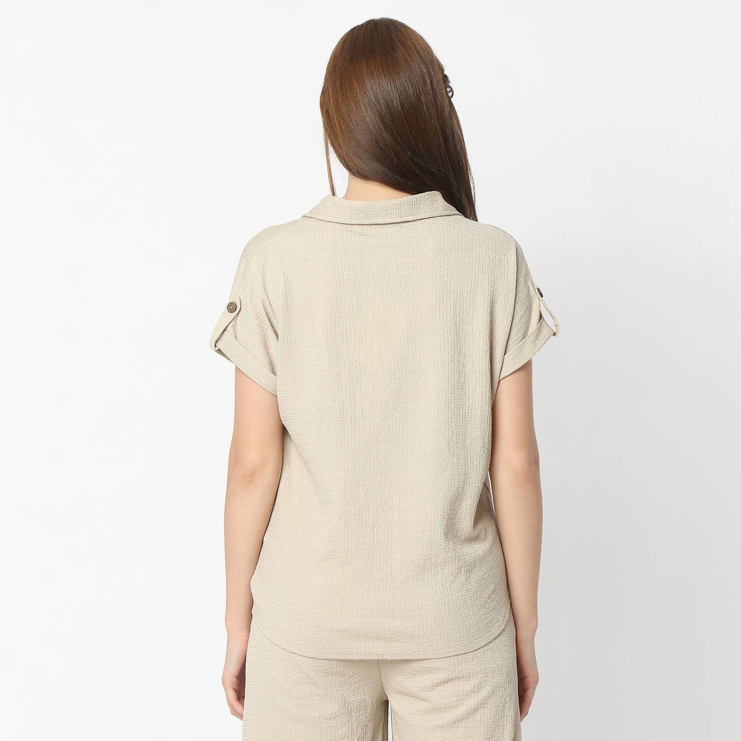 Solid Knitted Shirt