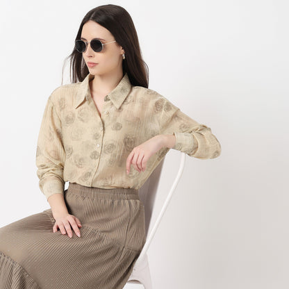 All Over Print Full Sleeve Shirt