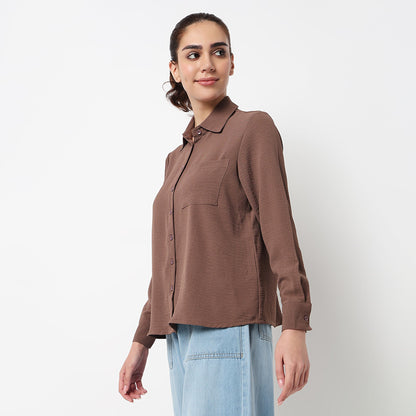 Shirt Collar Full Sleeve Shirt