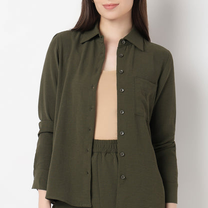 Shirt Collar Full Sleeve Shirt