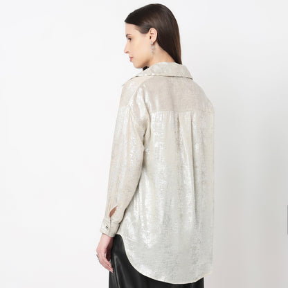 Relaxed Fit Full Sleeve Shirt
