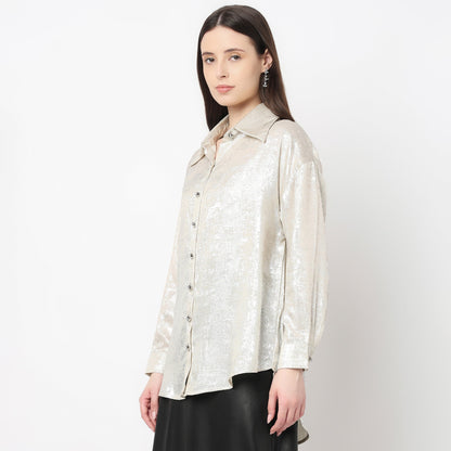 Relaxed Fit Full Sleeve Shirt