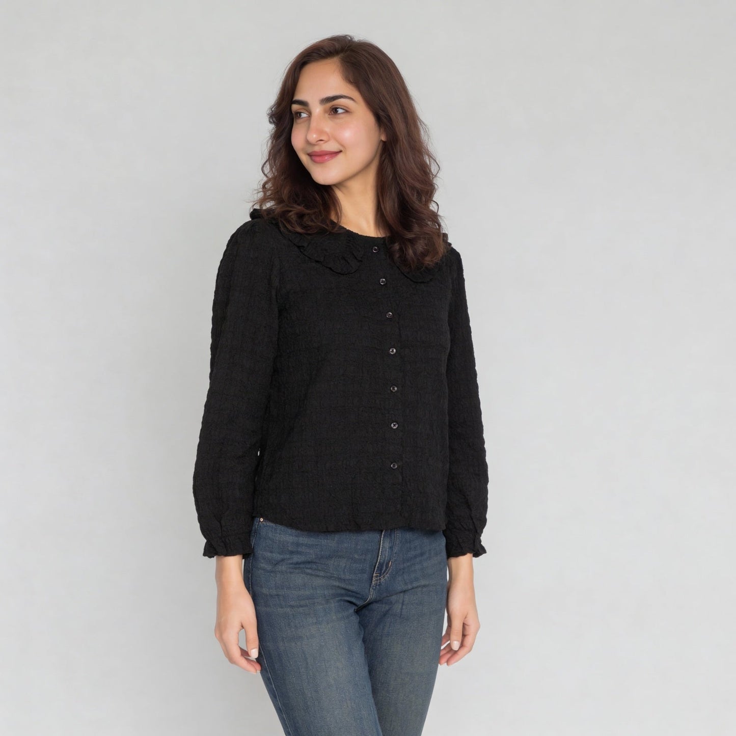Structured Full Sleeve Shirt