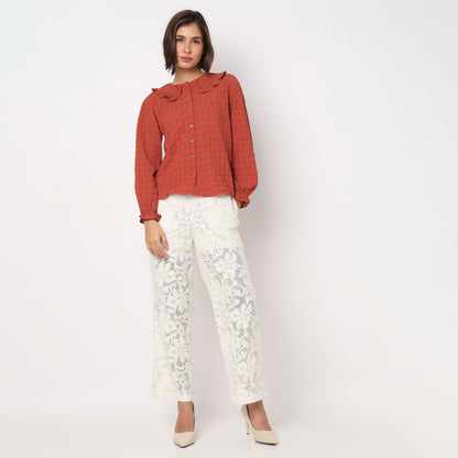 Structured Full Sleeve Shirt